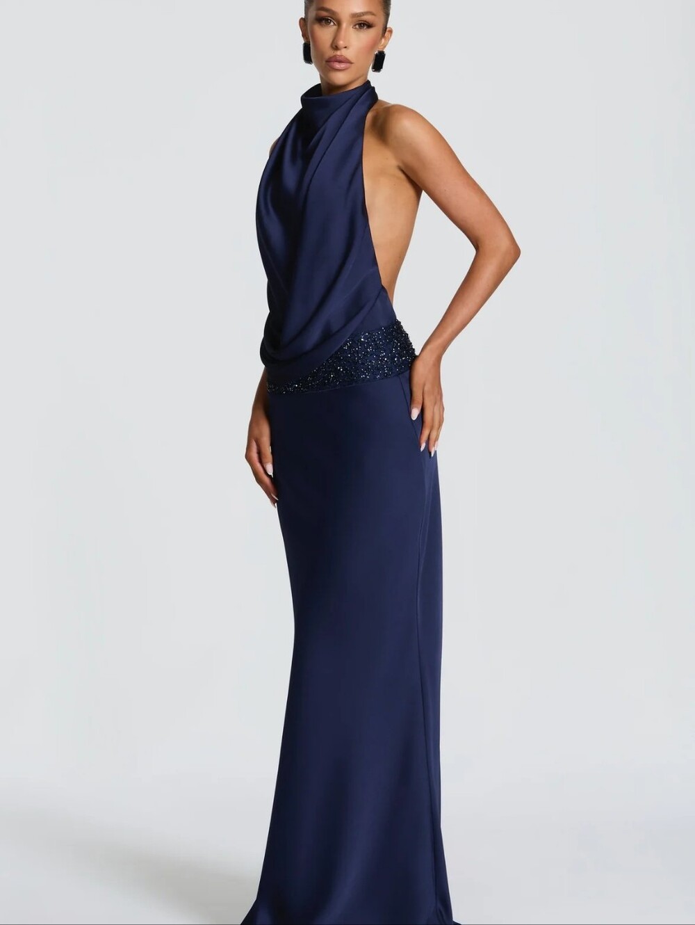 babyboo Armelle Long Dress - Navy Blue NWT small $213The Armel Long Dress - Picture 14 of 14